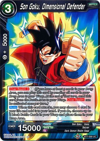 Son Goku, Dimensional Defender (BT7-099) [Assault of the Saiyans] Parallel Foil