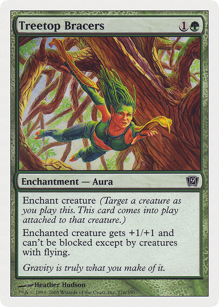 Treetop Bracers [Ninth Edition] Foil
