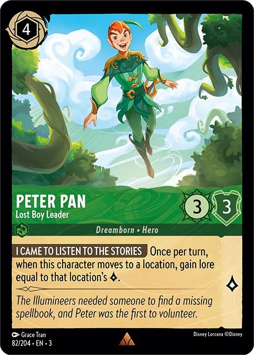 Peter Pan - Lost Boy Leader (82/204) [Into the Inklands] - Josh's Cards