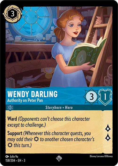 Wendy Darling - Authority on Peter Pan (158/204) [Into the Inklands] - Josh's Cards