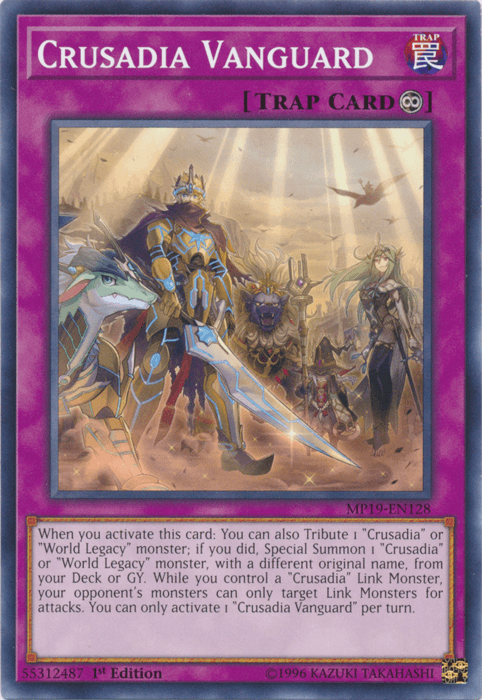 Crusadia Vanguard [MP19-EN128] Common - Josh's Cards