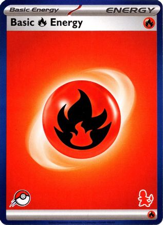Basic Fire Energy (Blue Border)  - My First Battle