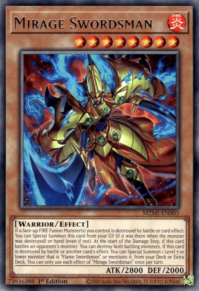 Mirage Swordsman [MZMI-EN003] Rare - Josh's Cards