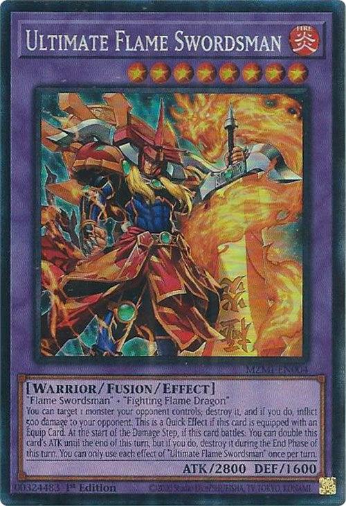 Ultimate Flame Swordsman (CR) [MZMI-EN004] Collector's Rare - Josh's Cards