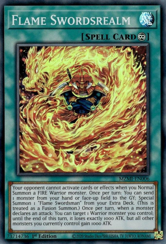 Flame Swordsrealm [MZMI-EN006] Super Rare - Josh's Cards