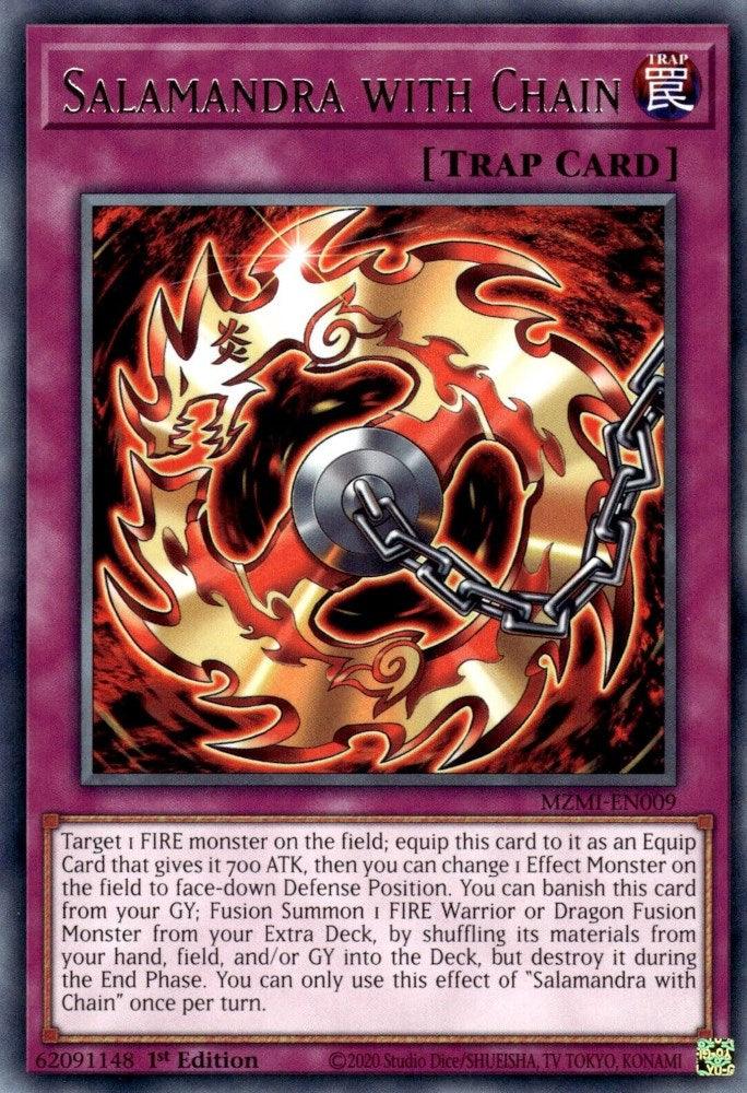 Salamandra with Chain [MZMI-EN009] Rare - Josh's Cards
