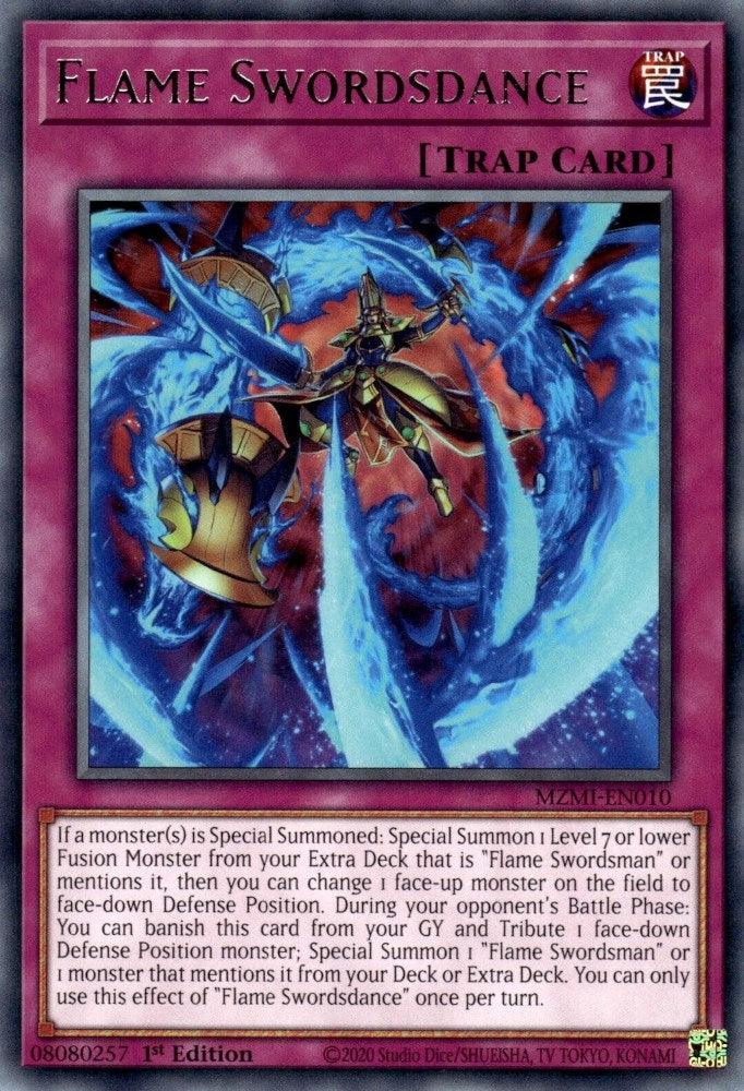 Flame Swordsdance [MZMI-EN010] Rare - Josh's Cards