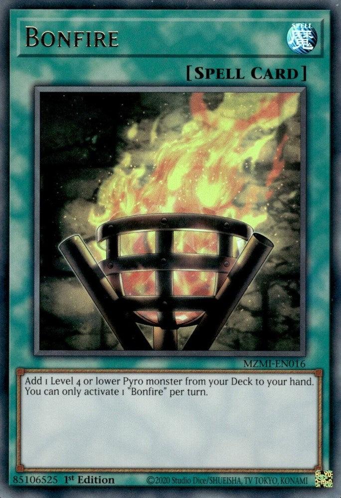 Bonfire [MZMI-EN016] Ultra Rare - Josh's Cards