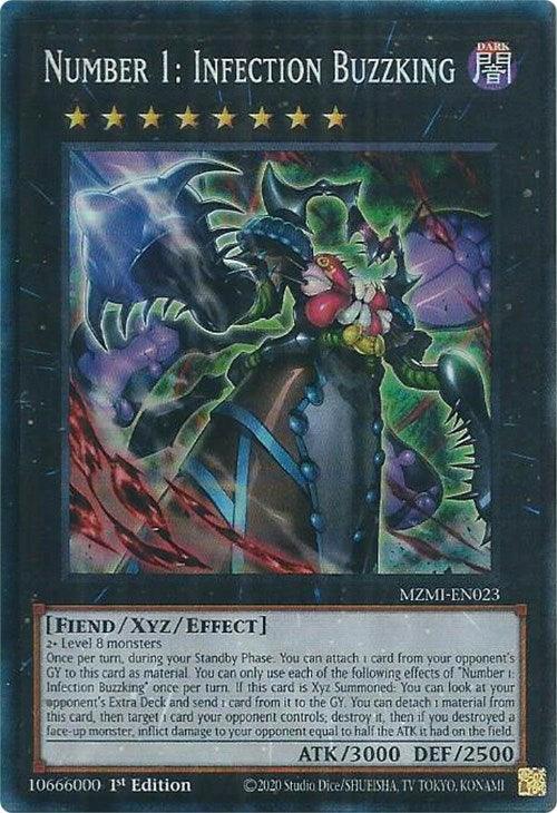 Number 1: Infection Buzzking (CR) [MZMI-EN023] Collector's Rare - Josh's Cards