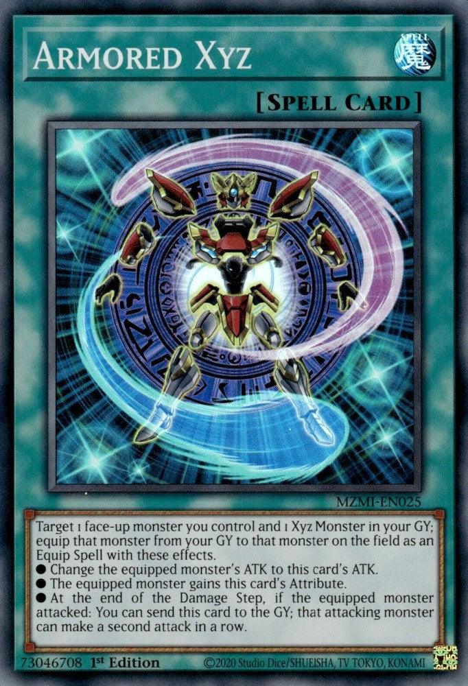 Armored Xyz [MZMI-EN025] Super Rare - Josh's Cards