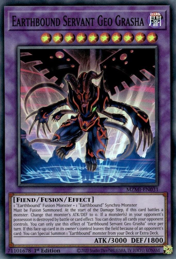 Earthbound Servant Geo Grasha [MZMI-EN031] Super Rare - Josh's Cards