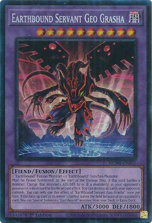Earthbound Servant Geo Grasha (CR) [MZMI-EN031] Collector's Rare - Josh's Cards