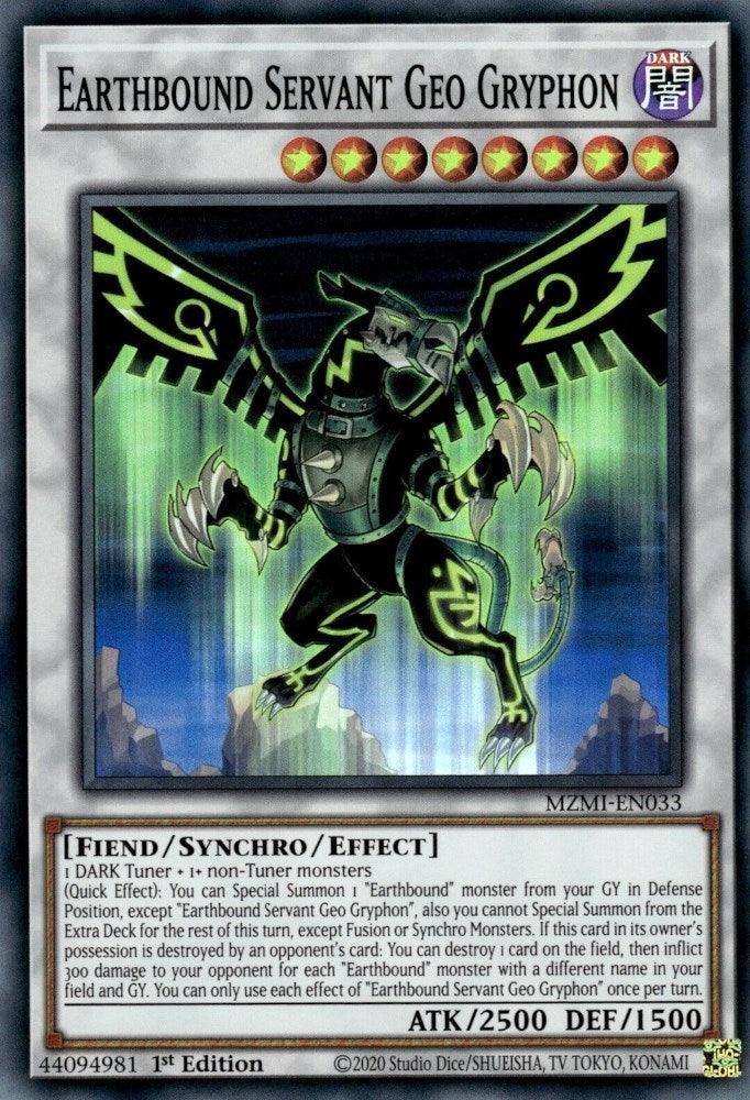 Earthbound Servant Geo Gryphon [MZMI-EN033] Super Rare - Josh's Cards