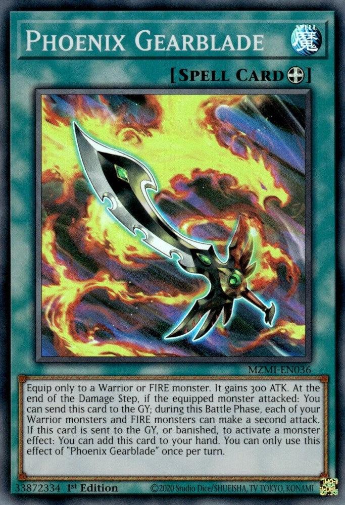 Phoenix Gearblade [MZMI-EN036] Super Rare - Josh's Cards
