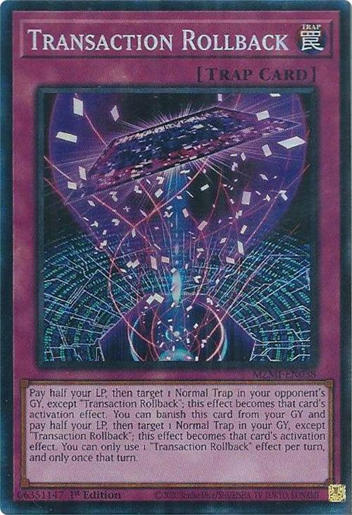 Transaction Rollback (CR) [MZMI-EN038] Collector's Rare - Josh's Cards