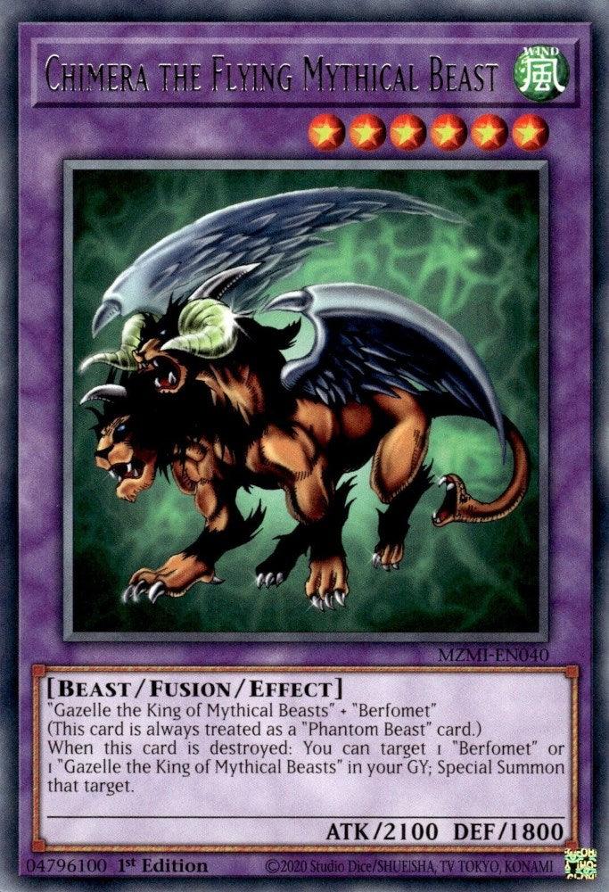 Chimera the Flying Mythical Beast [MZMI-EN040] Rare - Josh's Cards