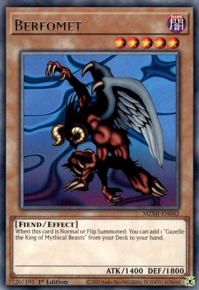 Berfomet [MZMI-EN042] Rare - Josh's Cards