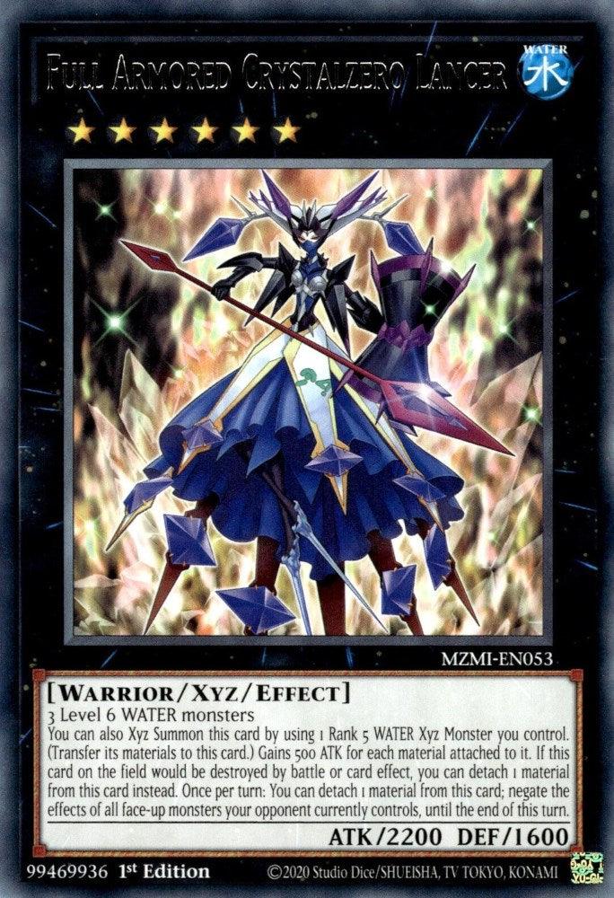 Full Armored Crystalzero Lancer [MZMI-EN053] Rare - Josh's Cards