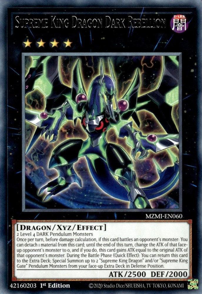 Supreme King Dragon Dark Rebellion [MZMI-EN060] Rare - Josh's Cards