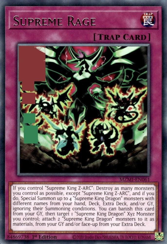 Supreme Rage [MZMI-EN061] Rare - Josh's Cards