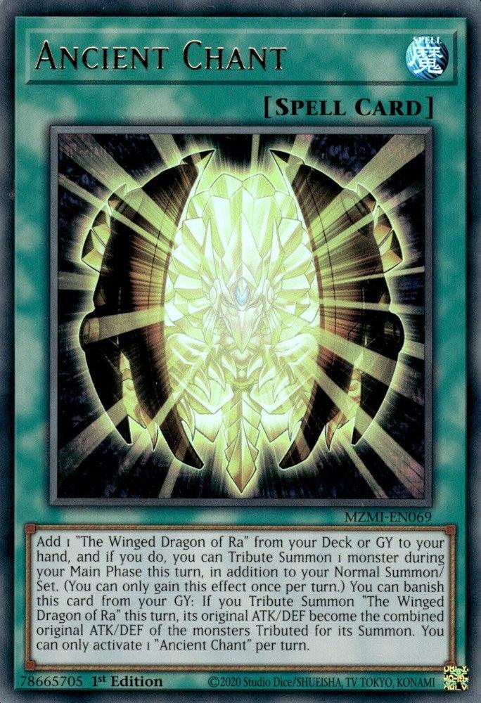 Ancient Chant [MZMI-EN069] Ultra Rare - Josh's Cards