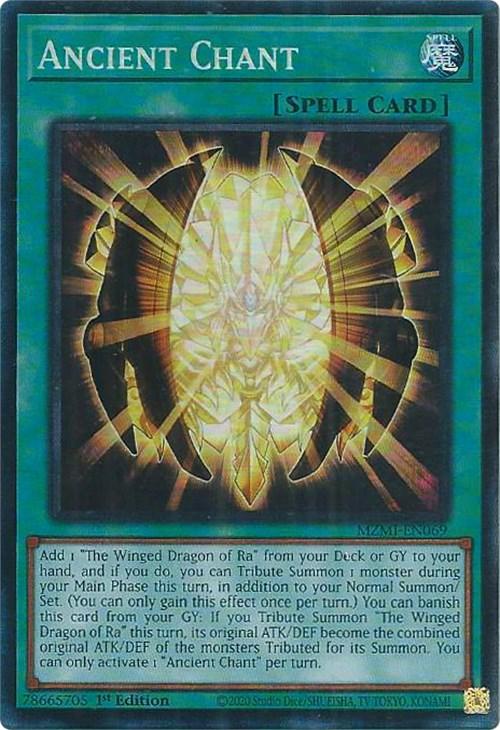 Ancient Chant (CR) [MZMI-EN069] Collector's Rare - Josh's Cards