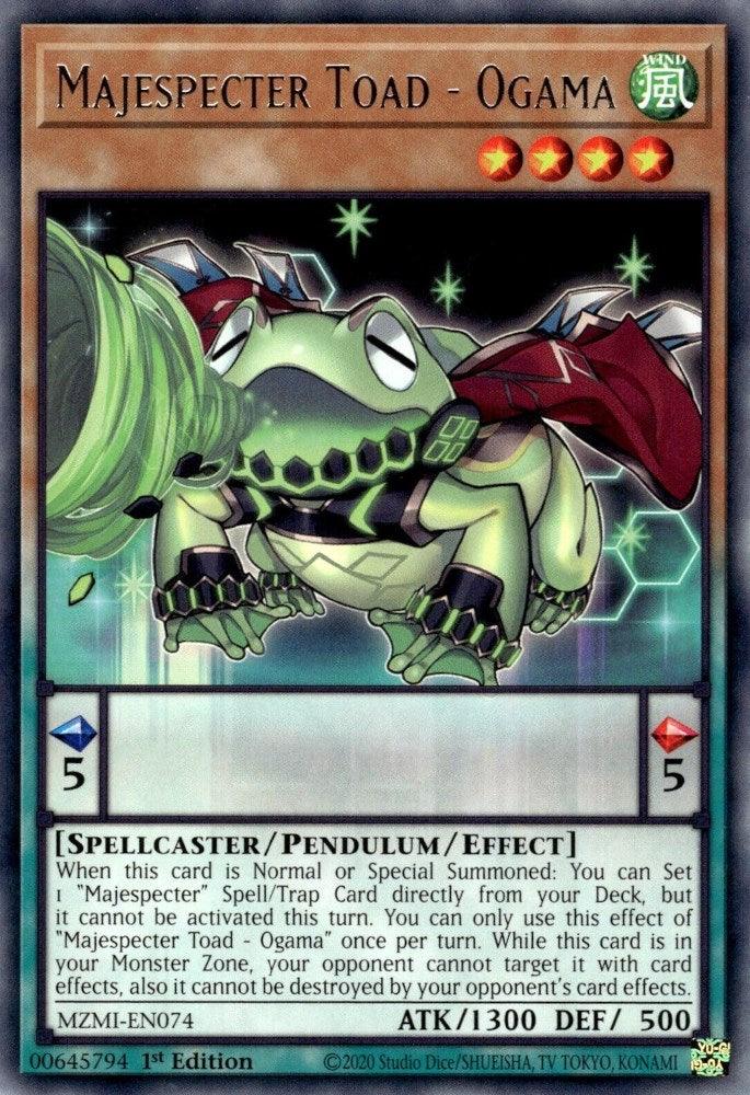 Majespecter Toad - Ogama [MZMI-EN074] Rare - Josh's Cards
