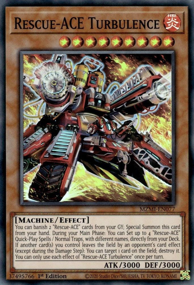 Rescue-ACE Turbulence [MZMI-EN077] Super Rare - Josh's Cards