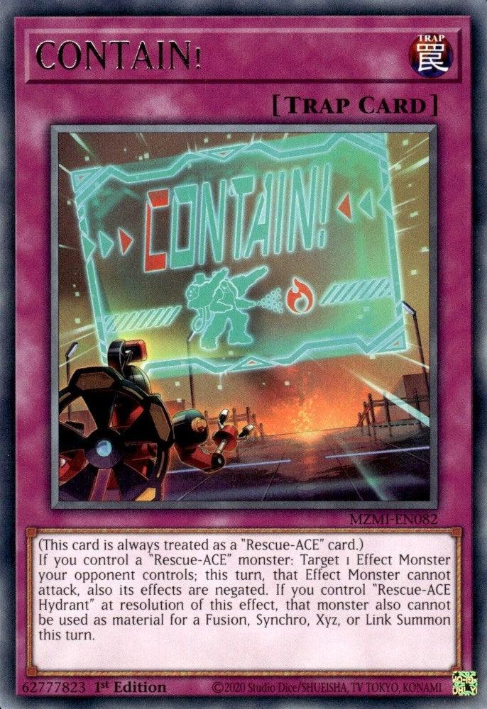CONTAIN! [MZMI-EN082] Rare - Josh's Cards