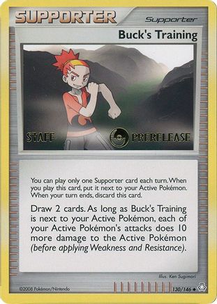 Buck's Training (Prerelease) [Staff] 130/146 - Miscellaneous Cards & Products
