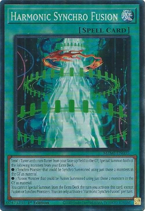 Harmonic Synchro Fusion (CR) [MZMI-EN035] Collector's Rare - Josh's Cards
