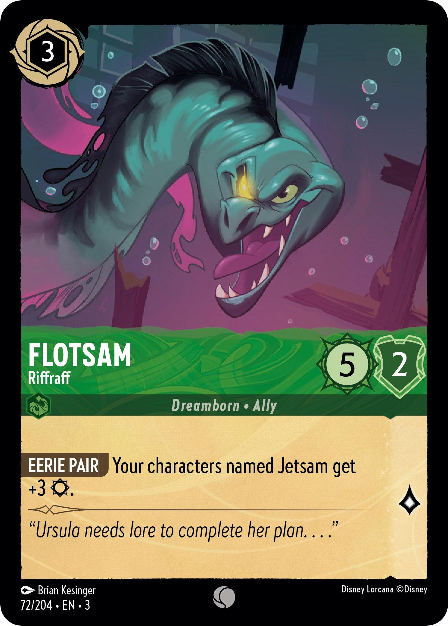 Flotsam - Riffraff (72/204) [Into the Inklands] - Josh's Cards