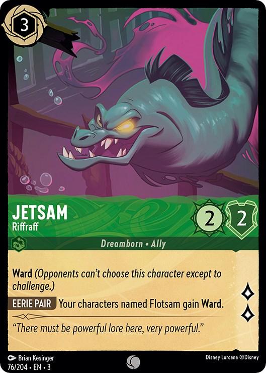 Jetsam - Riffraff (76/204) [Into the Inklands] - Josh's Cards