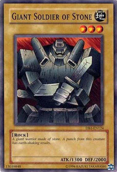 Giant Soldier of Stone [DB1-EN124] Common - Josh's Cards