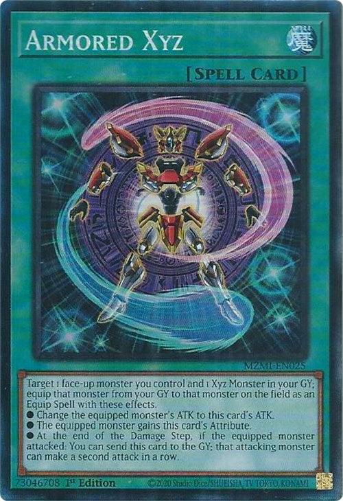 Armored Xyz (CR) [MZMI-EN025] Collector's Rare - Josh's Cards