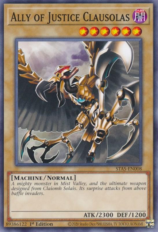 Ally of Justice Clausolas [STAS-EN008] Common - Josh's Cards