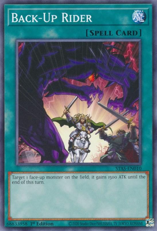 Back-Up Rider [STAS-EN010] Common - Josh's Cards