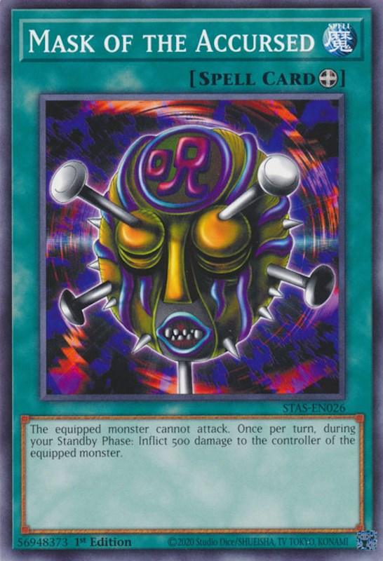 Mask of the Accursed [STAS-EN026] Common - Josh's Cards