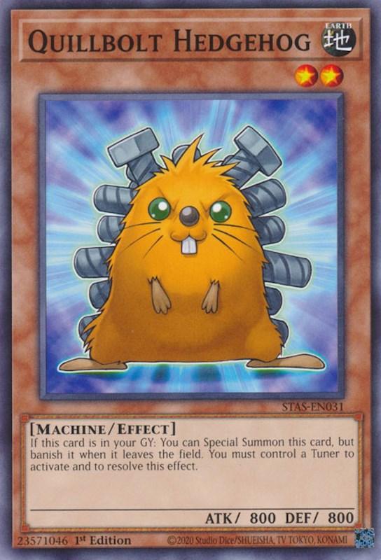 Quillbolt Hedgehog [STAS-EN031] Common - Josh's Cards
