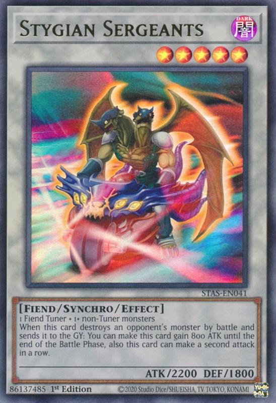 Stygian Sergeants [STAS-EN041] Ultra Rare - Josh's Cards