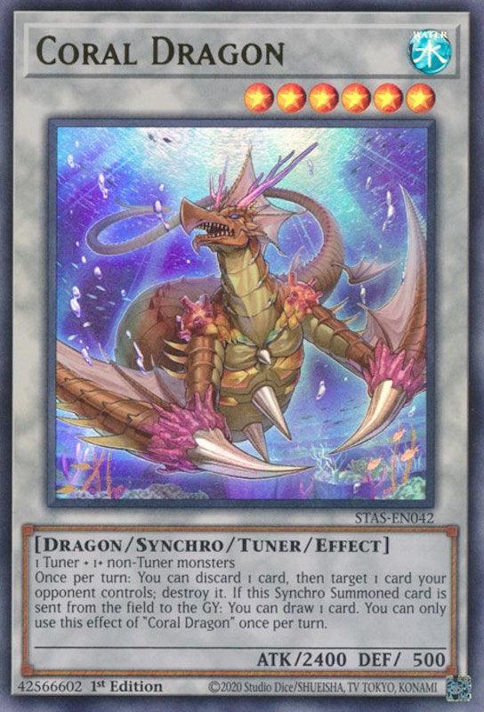 Coral Dragon [STAS-EN042] Ultra Rare - Josh's Cards