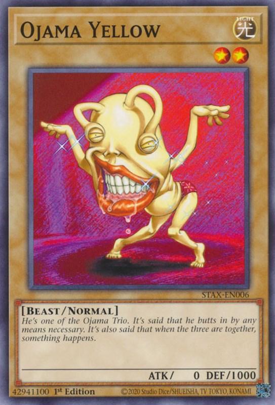 Ojama Yellow [STAX-EN006] Common - Josh's Cards