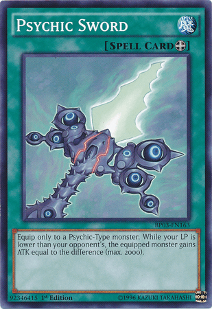 Psychic Sword [BP03-EN163] Common - Josh's Cards