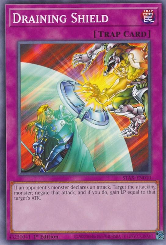 Draining Shield [STAX-EN010] Common - Josh's Cards