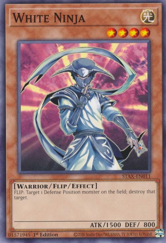 White Ninja [STAX-EN011] Common - Josh's Cards