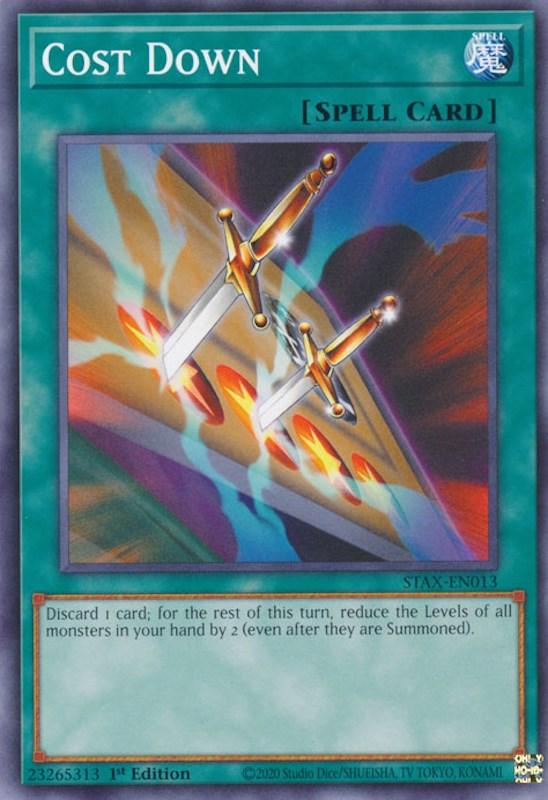 Cost Down [STAX-EN013] Common - Josh's Cards