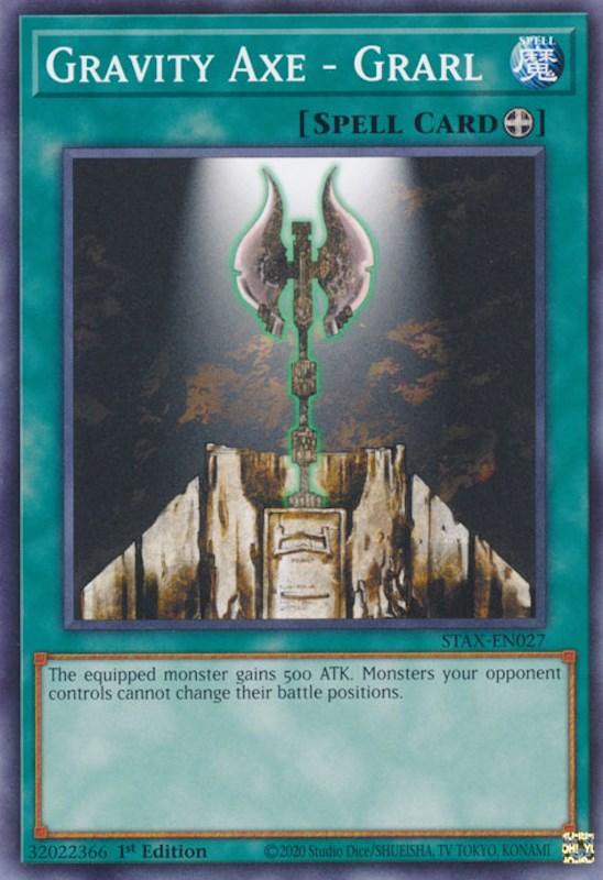 Gravity Axe - Grarl [STAX-EN027] Common - Josh's Cards