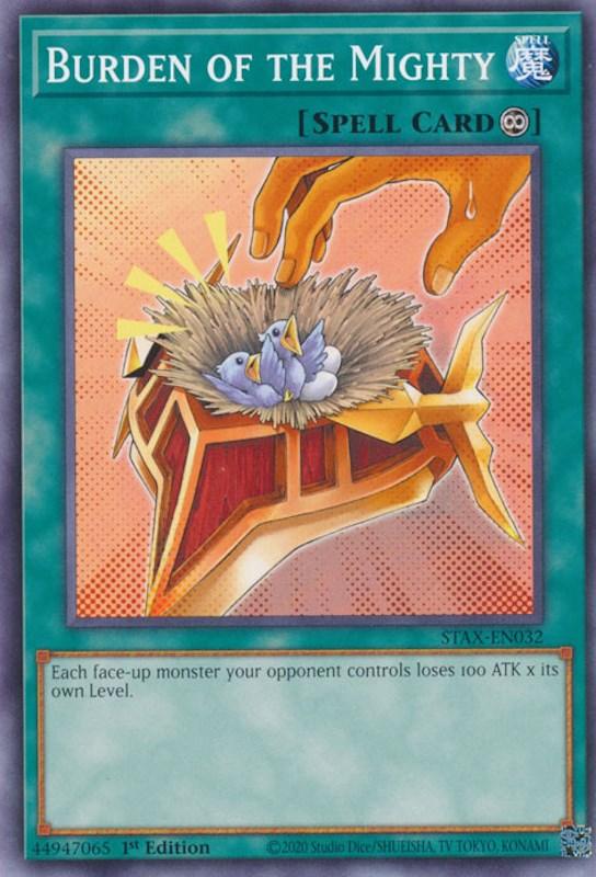 Burden of the Mighty [STAX-EN032] Common - Josh's Cards