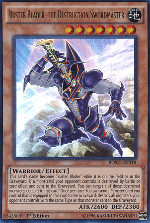 Buster Blader, the Destruction Swordmaster [BOSH-EN018] Ultra Rare - Josh's Cards