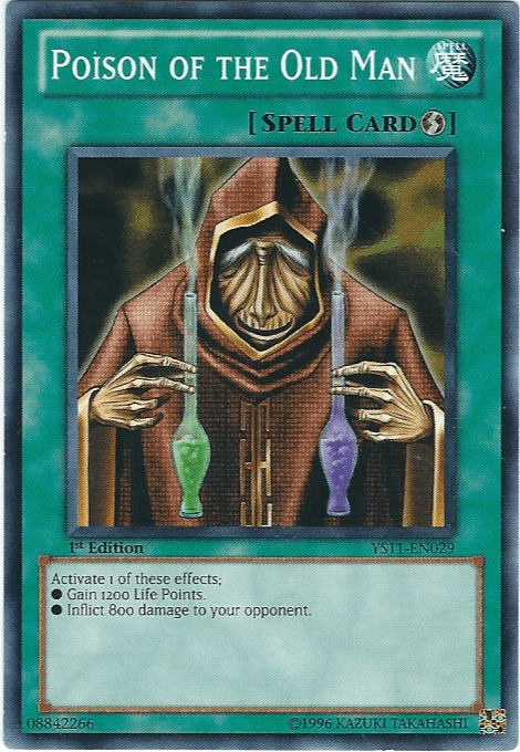 Poison of the Old Man [YS11-EN029] Common - Josh's Cards